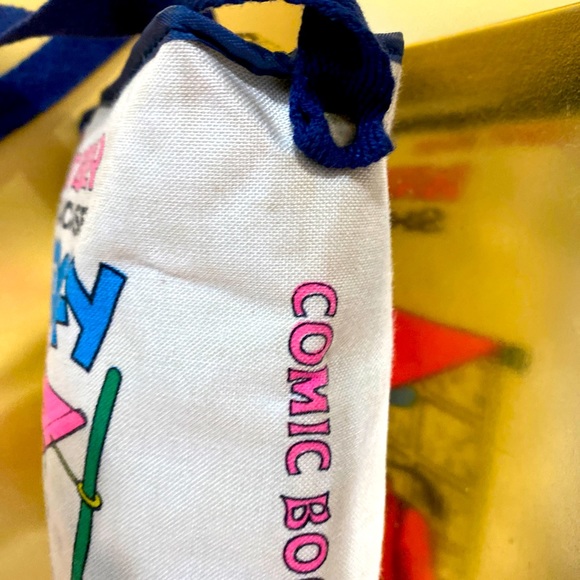 WALT DISNEY GOOFY VINTAGE COMIC BOOK SHOWCASE GOOFY CANVAS ZIP UP BOOK BAG RARE - Picture 12 of 16